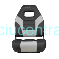 Laivo sėdynė Springfield Premium tamsiai pilka/balta Laivo sėdynė Springfield Premium tamsiai pilka/balta